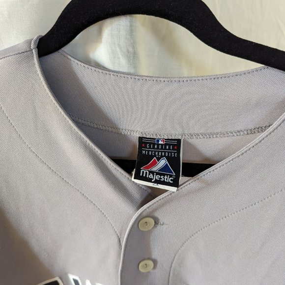 MAJESTIC YANKEES #25 GLEYBER TORRES AWAY JERSEY - 2X - Picture 2 of 9